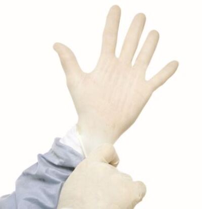 Gammex® Powder- Free Latex Surgeons Gloves  White 9 x50