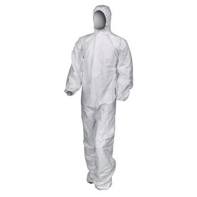 Type 5/6 Microporous Coverall  - Hazmat suit 25