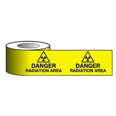 Danger Radiation Area Yellow/Black