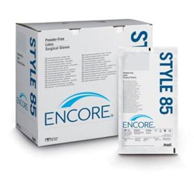 Encore Style 85 Powder Free Latex Surgeons Gloves Natural x50