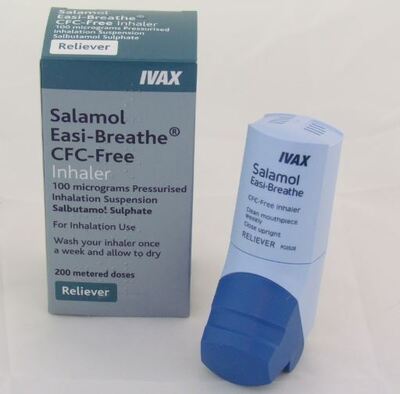 Salamol Easi-breathe CFC-Free Inhaler 100mcg (200 doses)