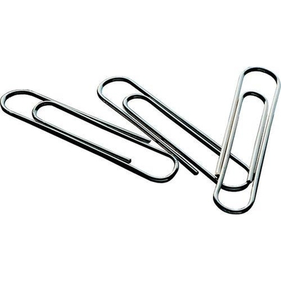 32mm Large Plain Paper Clips (Assorted) Tub of 500